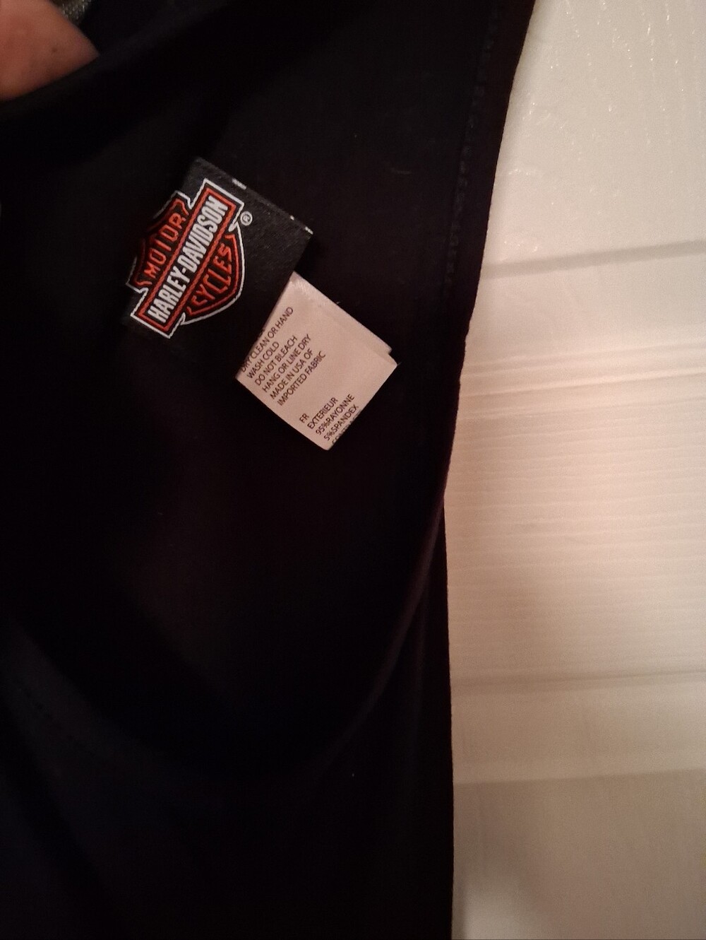 Harley Davidson Womens Sheer Tank Top - Picture 3 of 4